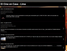 Tablet Screenshot of elcineencasa-lima.blogspot.com