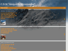 Tablet Screenshot of cdmamigosdemiramundos.blogspot.com