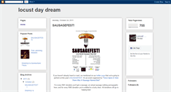 Desktop Screenshot of locustdaydream.blogspot.com