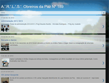 Tablet Screenshot of lojaobreirosdapaz189.blogspot.com