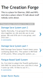 Mobile Screenshot of creationforge.blogspot.com