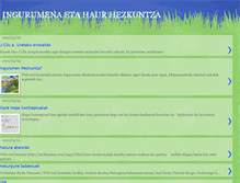 Tablet Screenshot of ingurumenaetahaurhezkuntza.blogspot.com