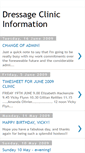 Mobile Screenshot of dressageclinic.blogspot.com