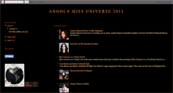 Desktop Screenshot of angolamissuniverse2011.blogspot.com