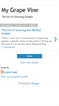 Mobile Screenshot of grow-grape-vine.blogspot.com