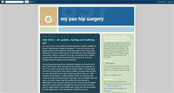 Desktop Screenshot of paohipsurgery.blogspot.com