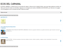 Tablet Screenshot of ecosdelcarnaval.blogspot.com