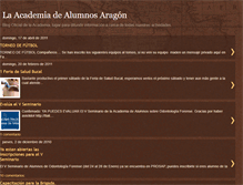 Tablet Screenshot of academia-aragon.blogspot.com