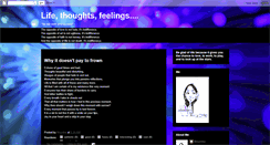 Desktop Screenshot of mounika-lifethoughtsfeelings.blogspot.com