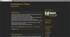 Desktop Screenshot of garabatosenprosa.blogspot.com