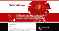 Desktop Screenshot of happyfeetmama.blogspot.com