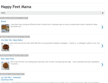 Tablet Screenshot of happyfeetmama.blogspot.com