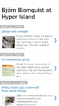 Mobile Screenshot of hyperbjorn.blogspot.com