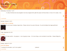Tablet Screenshot of impatientcajun.blogspot.com