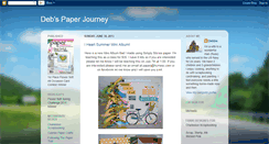 Desktop Screenshot of debspaperjourney.blogspot.com