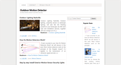 Desktop Screenshot of outdoormotiondetector.blogspot.com