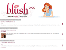 Tablet Screenshot of blushmagblog.blogspot.com