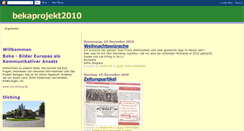 Desktop Screenshot of bekaprojekt.blogspot.com