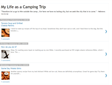 Tablet Screenshot of mylifeasacampingtrip.blogspot.com