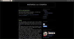 Desktop Screenshot of matangalachanga.blogspot.com