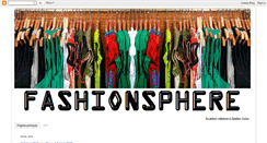 Desktop Screenshot of fashionsphereblog.blogspot.com