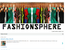 Tablet Screenshot of fashionsphereblog.blogspot.com