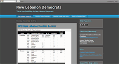 Desktop Screenshot of newlebanondemocrats.blogspot.com