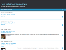 Tablet Screenshot of newlebanondemocrats.blogspot.com