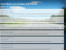 Tablet Screenshot of echobestlovequotes.blogspot.com