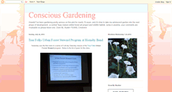 Desktop Screenshot of consciousgardening.blogspot.com