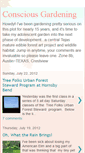 Mobile Screenshot of consciousgardening.blogspot.com
