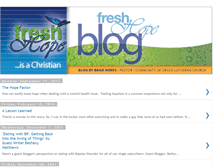 Tablet Screenshot of fresh-hope.blogspot.com