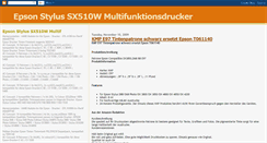 Desktop Screenshot of epsonstylussx510w.blogspot.com