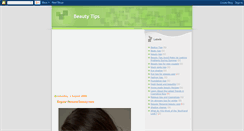 Desktop Screenshot of beautytips-tumpa.blogspot.com