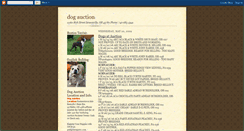 Desktop Screenshot of dogauction1.blogspot.com