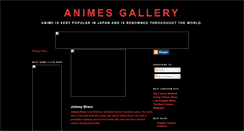 Desktop Screenshot of animesgalleries.blogspot.com