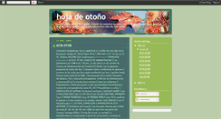 Desktop Screenshot of otonohoy.blogspot.com