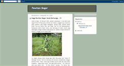 Desktop Screenshot of bogor-pawitan.blogspot.com