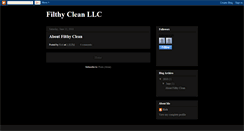 Desktop Screenshot of filthycleanllc.blogspot.com