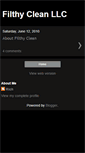 Mobile Screenshot of filthycleanllc.blogspot.com
