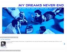 Tablet Screenshot of mydreamsneverend.blogspot.com