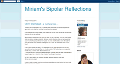Desktop Screenshot of miriamsbipolarreflections.blogspot.com