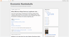 Desktop Screenshot of economicnumbskulls.blogspot.com