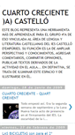Mobile Screenshot of cuartocrecienteacastello.blogspot.com