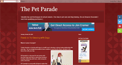 Desktop Screenshot of prizedpetsparade.blogspot.com