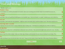 Tablet Screenshot of facingtrialsandfindingblessings.blogspot.com