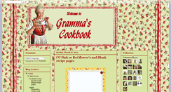 Desktop Screenshot of grammascookbook.blogspot.com