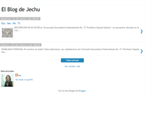Tablet Screenshot of elblogdejechu.blogspot.com