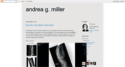 Desktop Screenshot of andreagmiller.blogspot.com