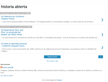 Tablet Screenshot of historiaabierta.blogspot.com